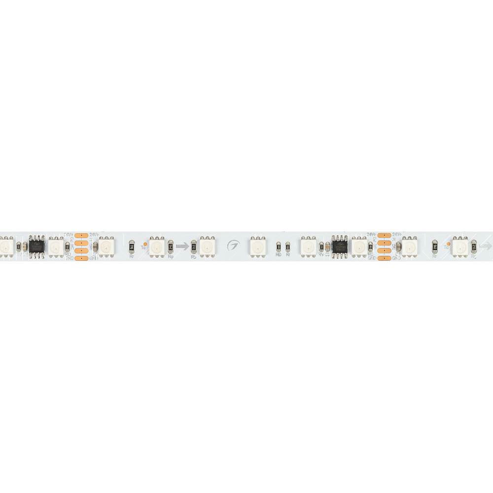 Arlight DMX B60 — Гибкая светодиодная лента — DMX_RGB [каналы: 30; протокол: DMX; питание, В: 24.0; ширина, мм: 10.0]