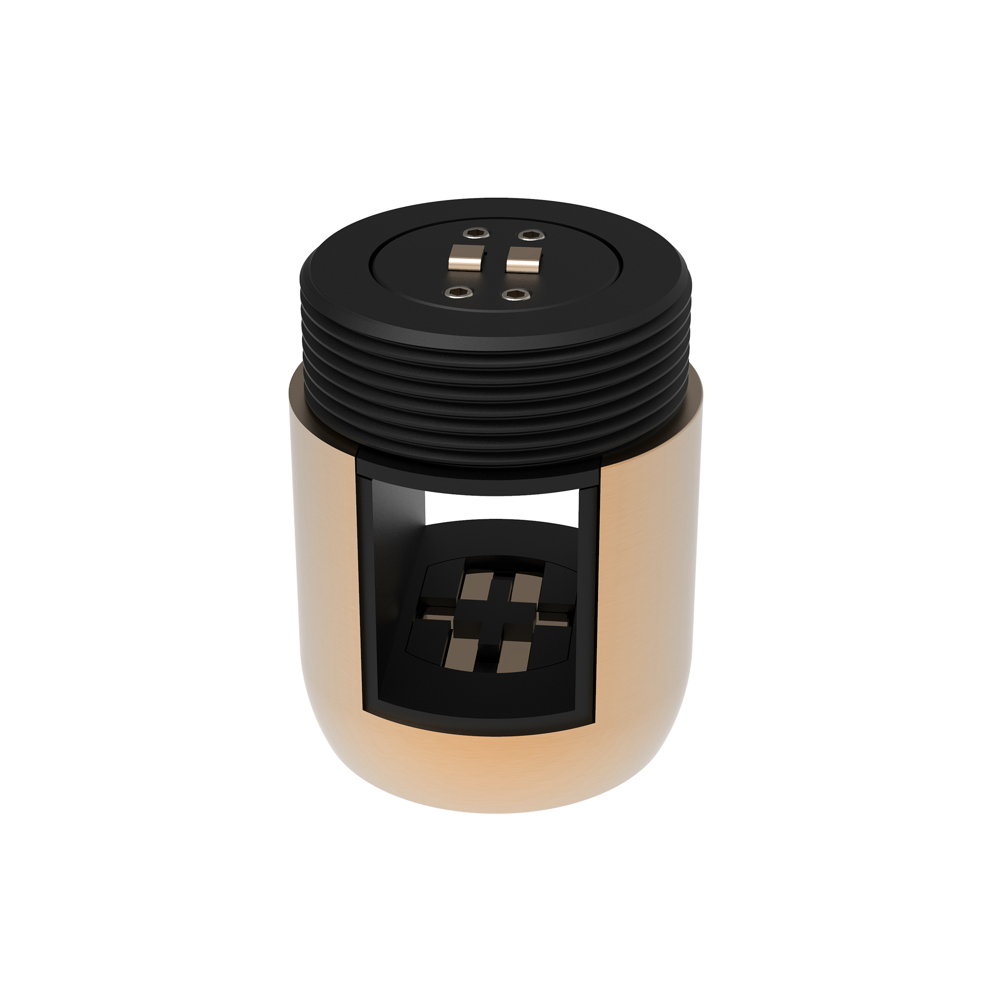 Arlight ART-APRIORI-HOLDER-CON-A-POWER — Крепёж [APRIORI 48V, тип крепления A, Ø38 мм]