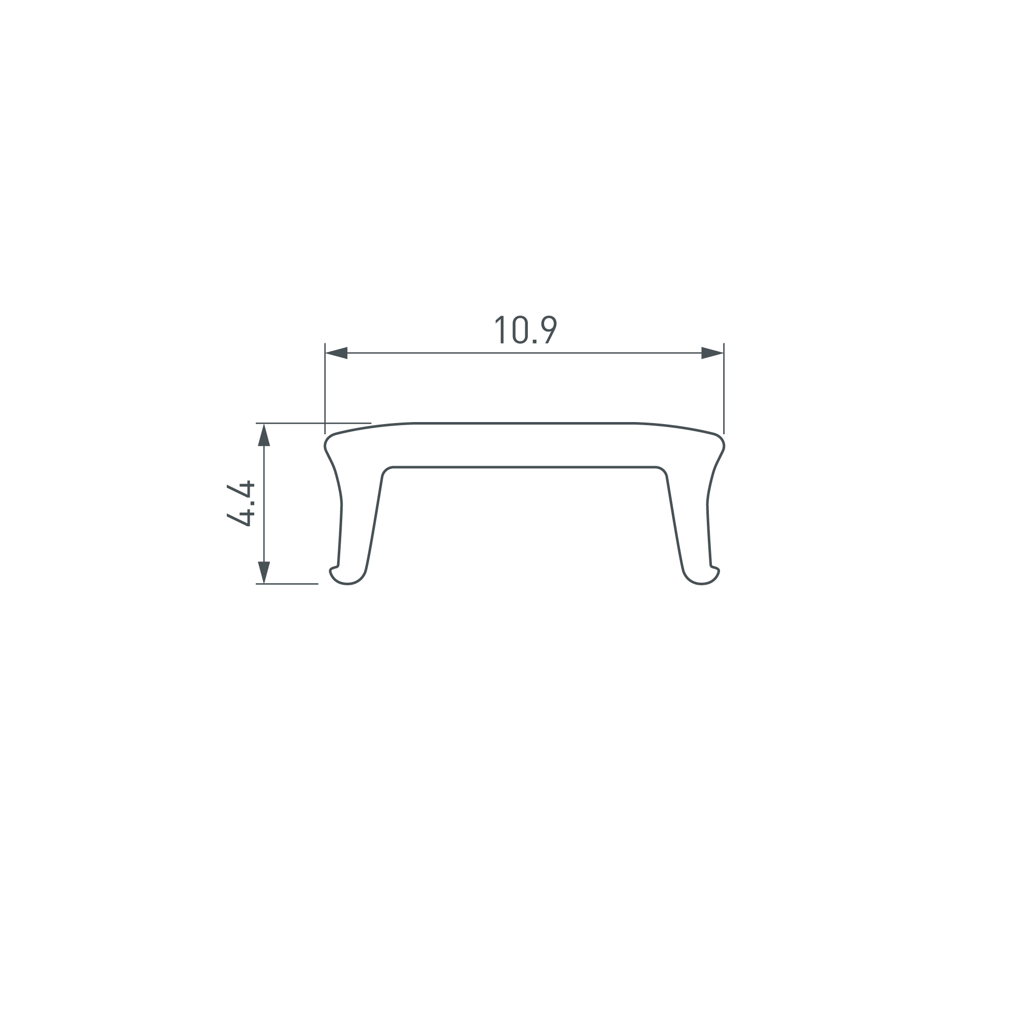 Экран FANTOM-W12-10000 OPAL (Arlight, Пластик)