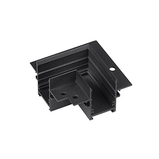 Arlight MAG-TRACK-MINI-2538-FDW — Угловой коннектор 90° без токоведущих дорожек