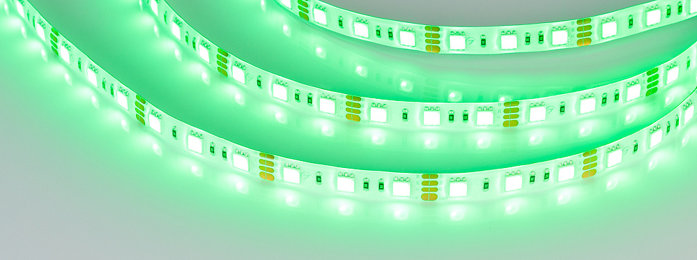 Arlight RTW B60 — Гибкая светодиодная лента — RGB [каналы: 3; исполнение: SE; герметизация: Силикон, заливка сверху прозр. округл. - SE; высота, мм: 2.7; питание, В: 12.0; ширина, мм: 10.0]