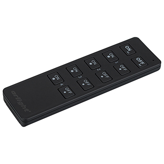 Arlight SMART — Радиопульт DIM Black 4 зоны R7