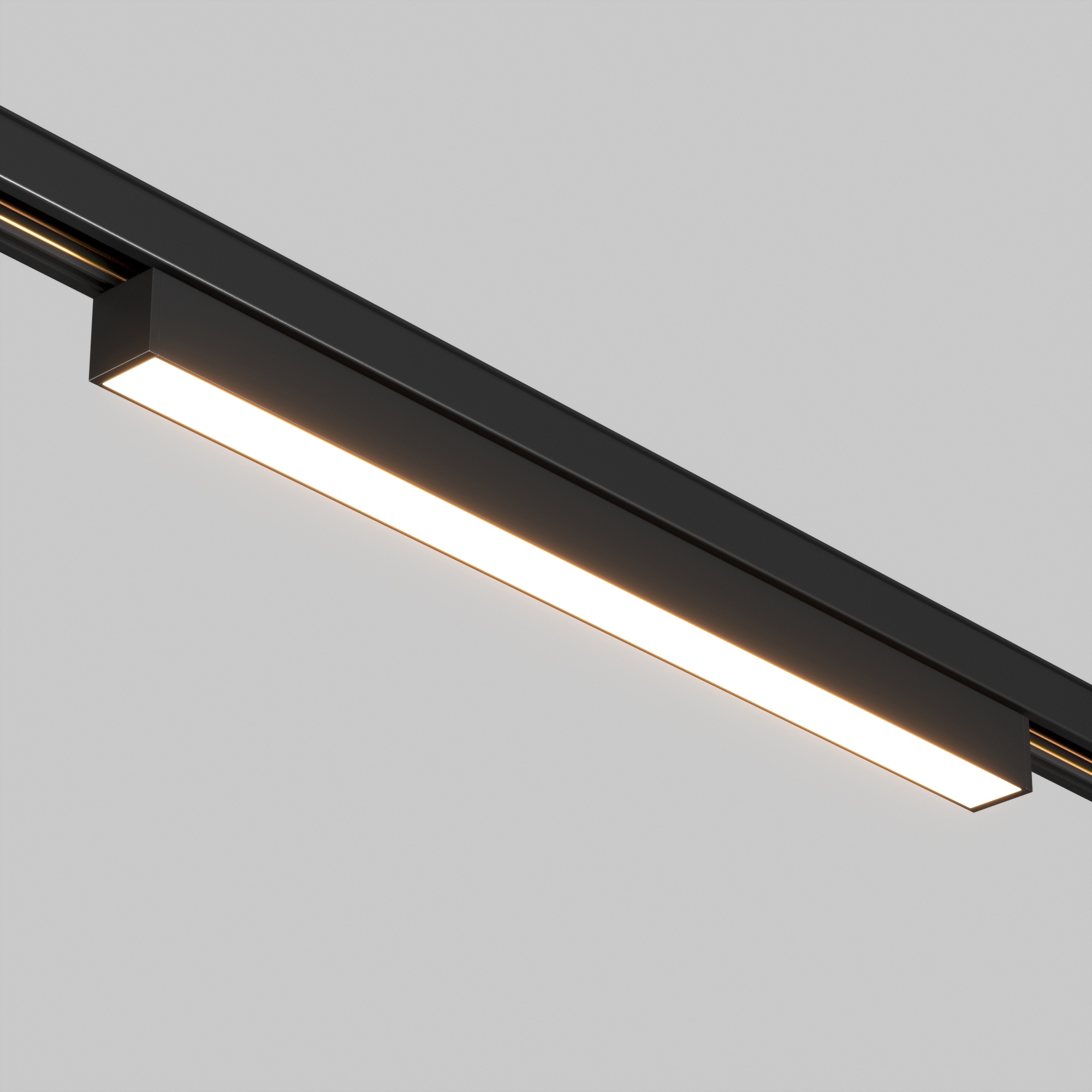 Светильник MAG-ORIENT-FLAT-L350-12W Warm3000 (Черный, 100 deg, 48V, DALI) (Arlight, IP20 Металл, 5 лет)