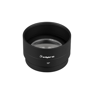 Arlight LGD-ARTIFACT — Насадка с фиксированным углом 15° [LGD-ARTIFACT-LENS-R65 Ø65x21 мм]