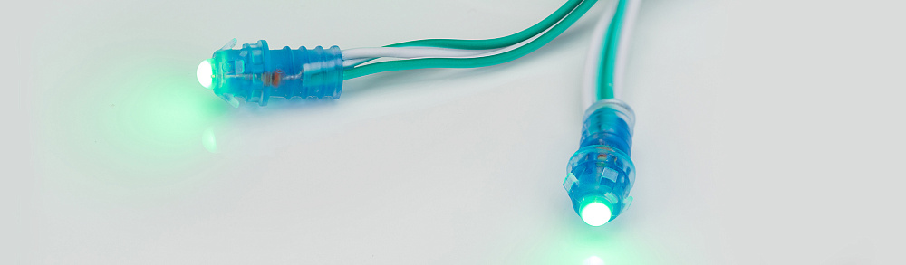 Arlight ARL-D9 — герметичные светодиодные модули, DIP 5 мм, 12 В, с проводами