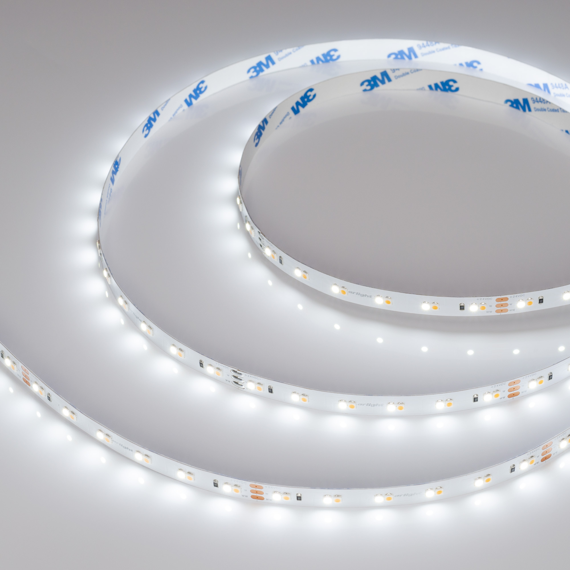 Лента UL-A120-10mm 24V White-MIX (9.6 W/m, IP20, 5m) (Arlight, Изменяемая ЦТ)