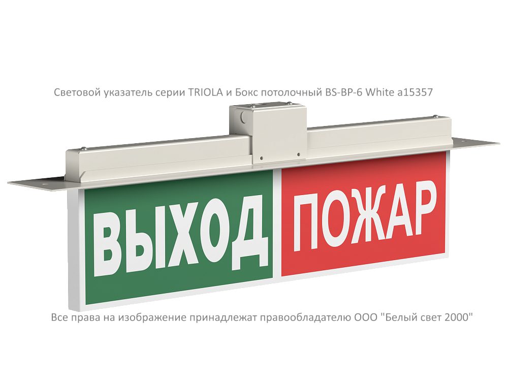 Световой указатель BS-TRIOLA-10-S1-24