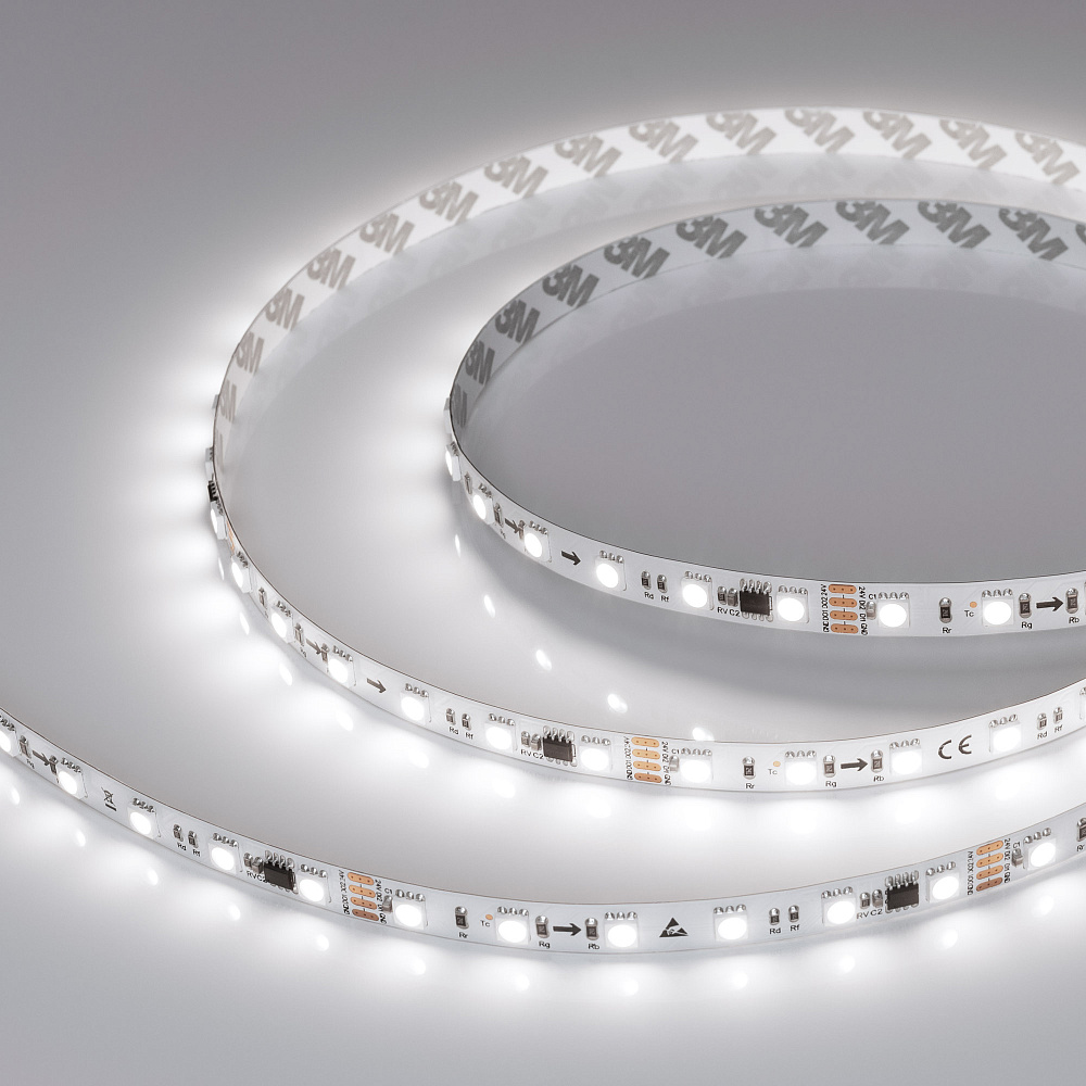 Arlight SPI B60 — Гибкая светодиодная лента — SPI_MONO [каналы: 30; протокол: SPI; питание, В: 24.0; ширина, мм: 10.0]