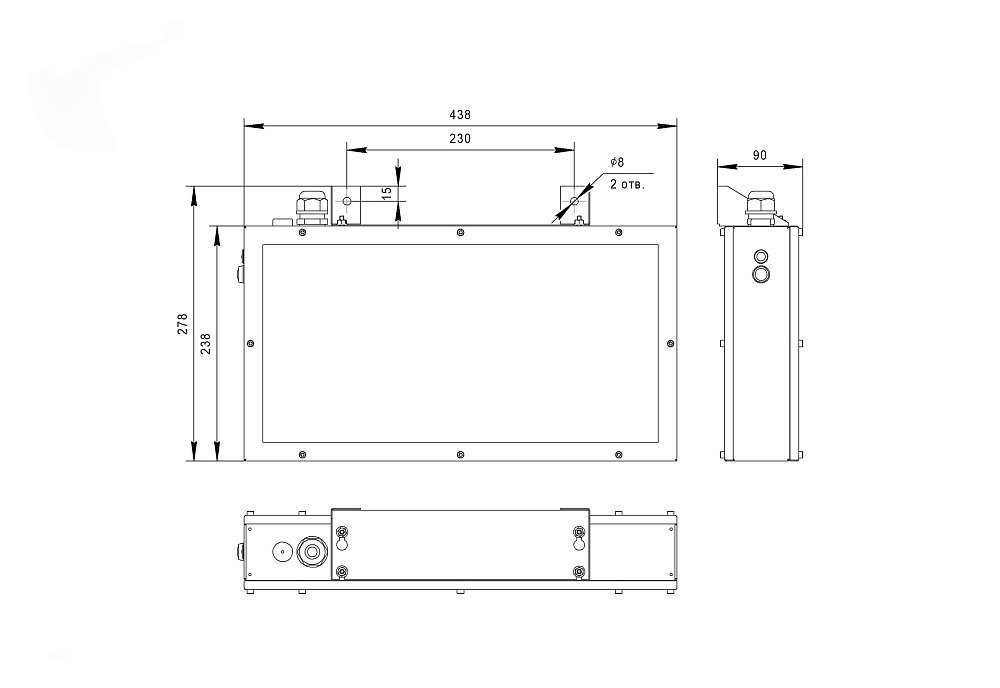 Световой указатель BS-FLAGMAN-51-S1-INEXI3