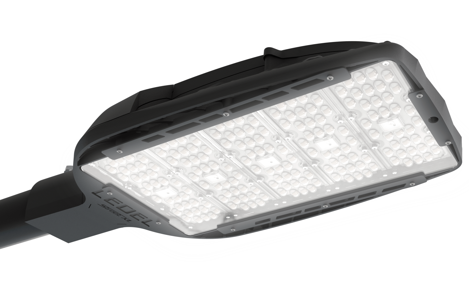 Светильник Street X1 Pro/228/Ш8M/750/К5/05/MT-КМ/K/230AC IP66 RAL7015 SG LEDEL
