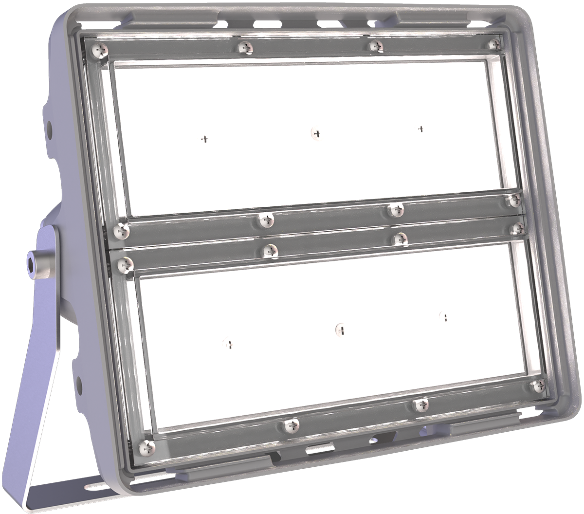 Светильник L-pixel 1/banner/50/Д/850/01/R5/I2-C1/MT-KM/220AC IP66 RAL7035 LEDEL