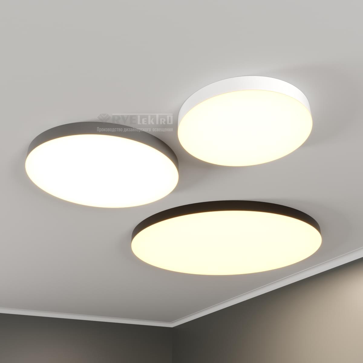Светильник RVE-LBX-RING-SLIM 500x500x50 мм. 4000K (Нейтральный белый)