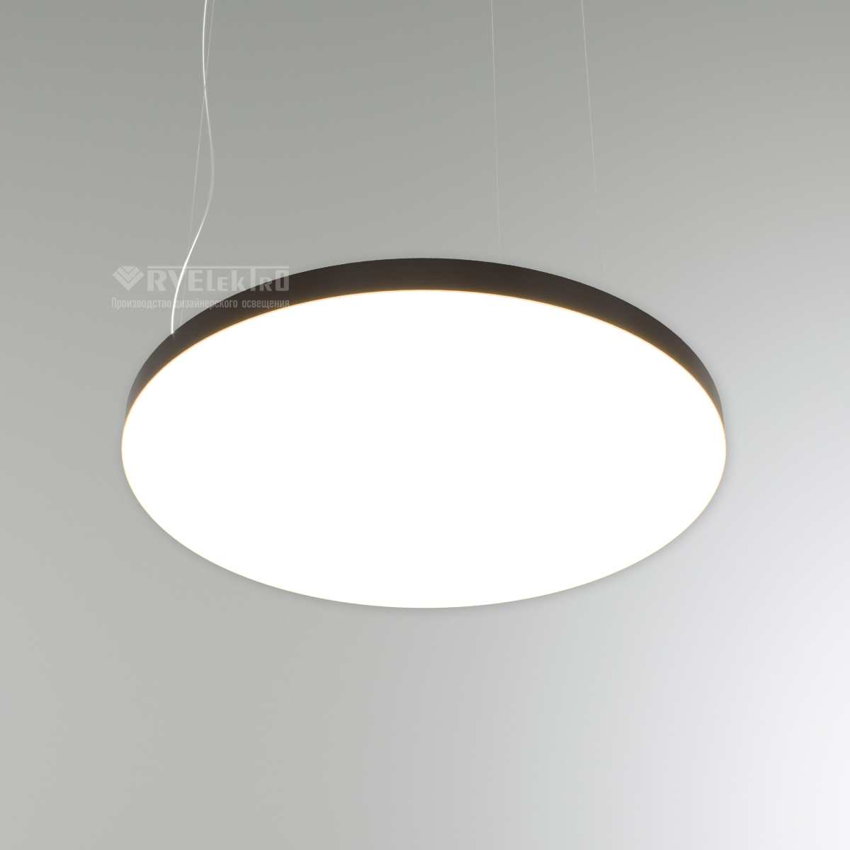Светильник RVE-LBX-RING-SLIM 500x500x50 мм. 4000K (Нейтральный белый)
