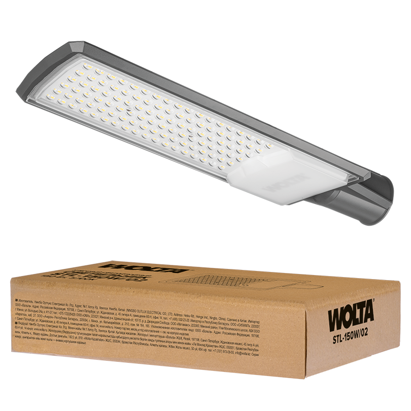 Уличный светильник WOLTA STL-200W/02 200Вт 5700К IP65 20000лм