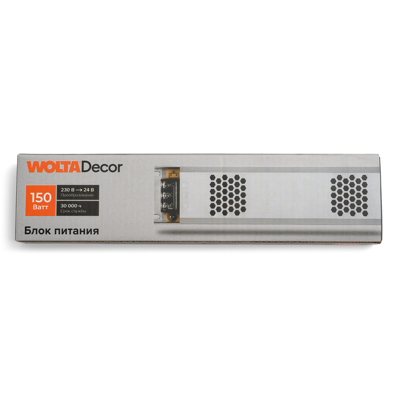 Блок питания WOLTA WLD-150W/01-24V 150Вт 24В IP20