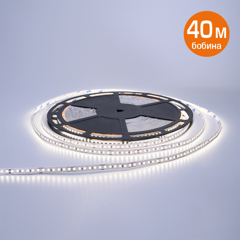 Светодиодная лента стабилизированная WOLTA WLS2835-10W/6500/48H120-01 SMD2835 10Вт 6500К 48В IP20 120 led/m 40м