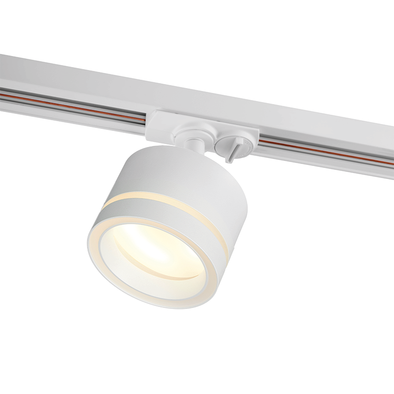 Трековый светильник WOLTA WTL-GX53/06W под лампу GX53 Белый LUCE