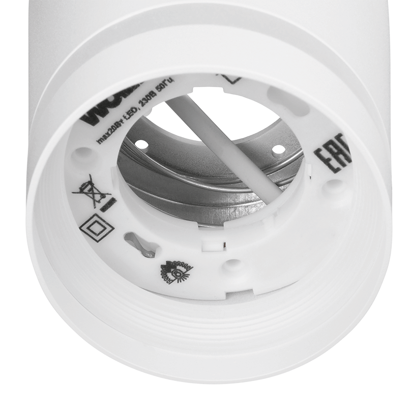 Светильник WOLTA WSL-GX53/04W под лампу GX53 Белый MODERNO