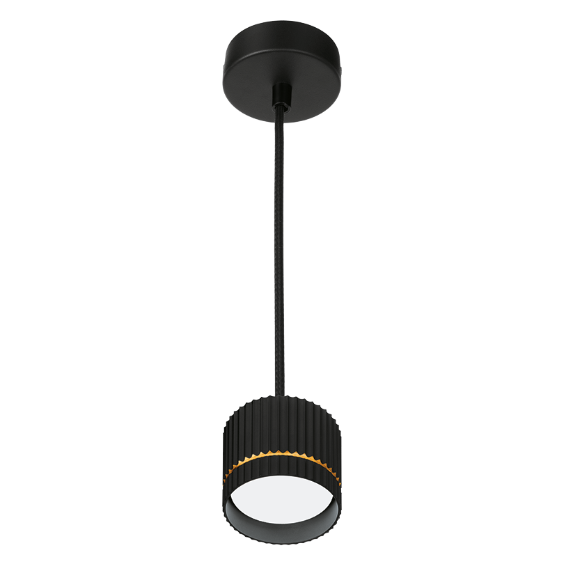 Светильник WOLTA WSL-GX53/P18BG под лампу GX53 Черный / золотой NIMB