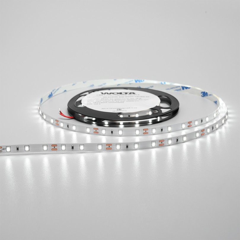 Светодиодная лента WOLTA WLS2835-6W/4000/24H60-01 SMD2835 6Вт 4000К 24В IP20 60 led/m