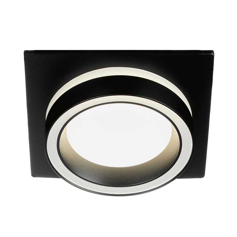 Светильник WOLTA WDL-GX53/06BL-S под лампу GX53 Черный LUCE