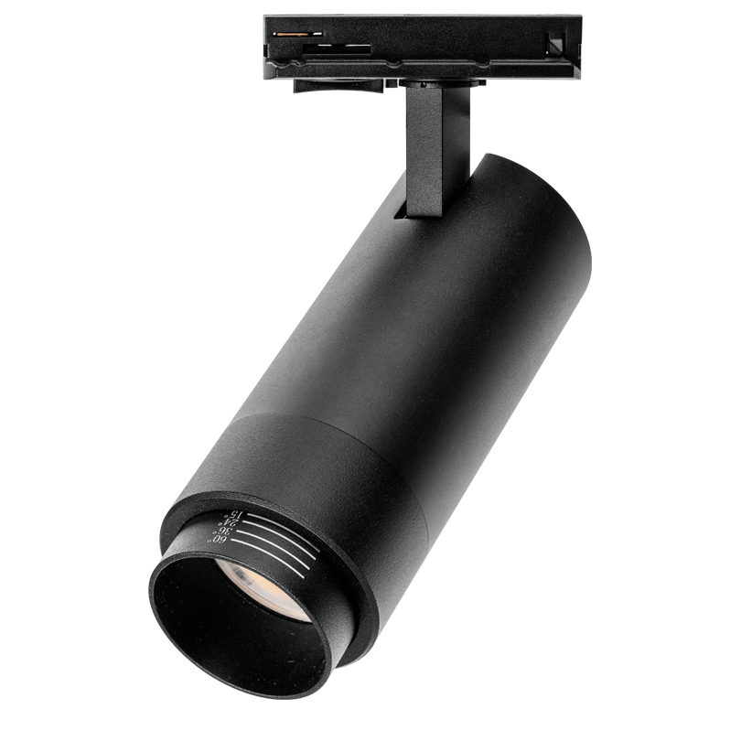 Трековый светодиодный светильник WOLTA WTL-15W/02B 15Вт 4000К IP20 Чёрный