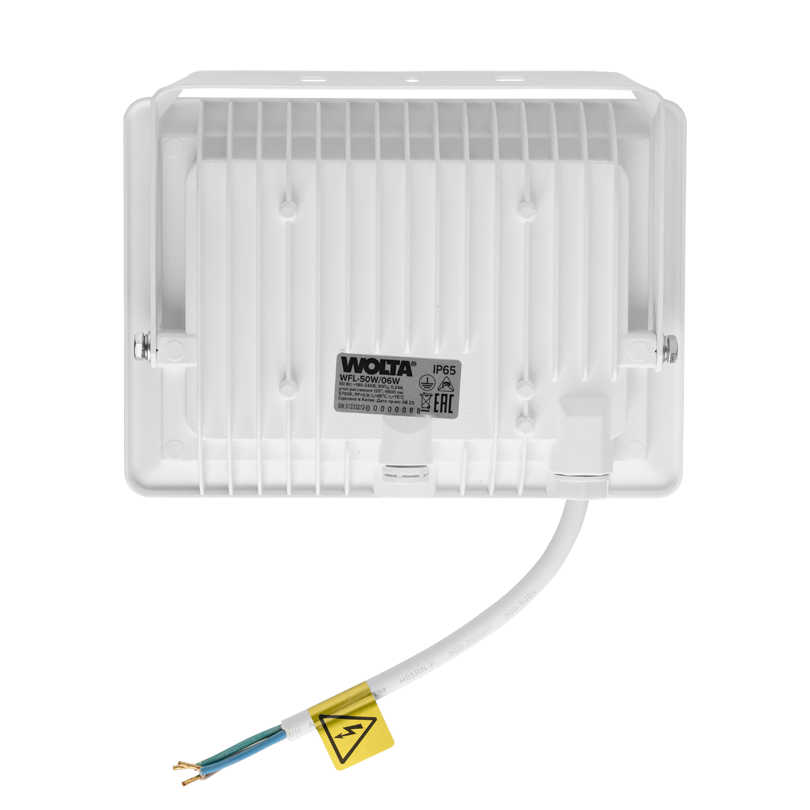 Светодиодный прожектор WOLTA WFL-50W/06W 50Вт 5700К IP65 Белый