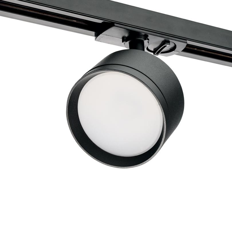Трековый светильник WOLTA WTL-GX53/01B под лампу GX53 Чёрный BASIC