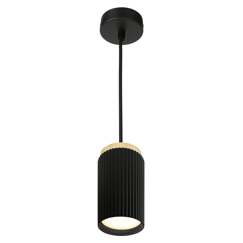 Светильник WOLTA WSL-GX53/P19BG-2 под лампу GX53 Черный / Золотой MUSE