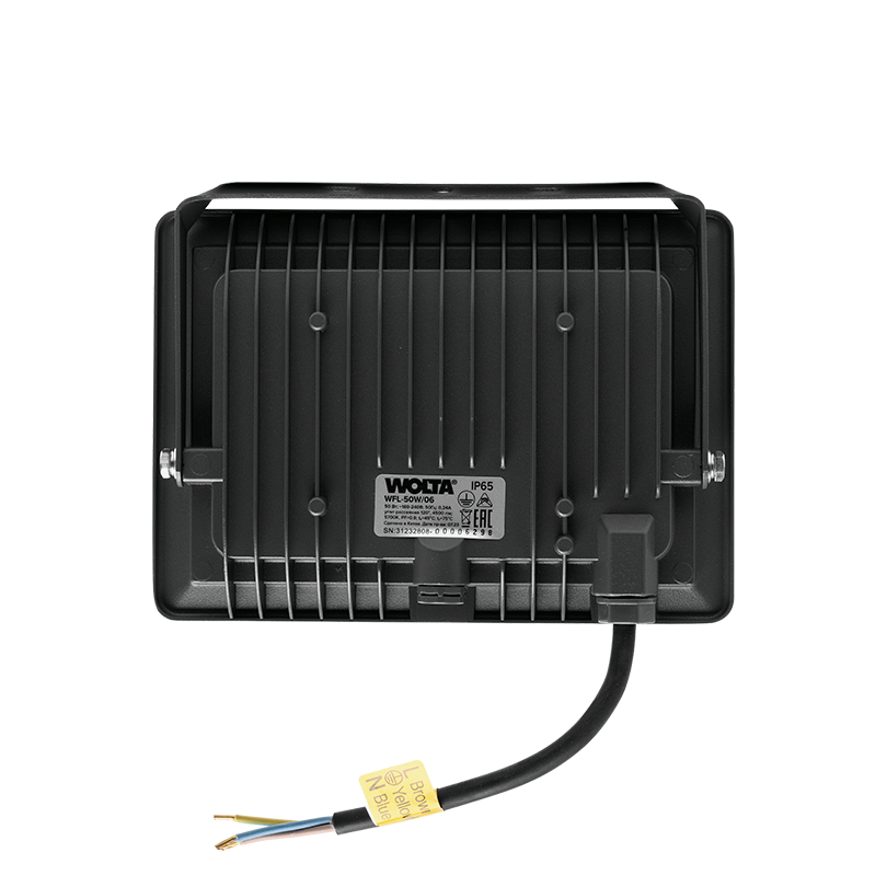 Светодиодный прожектор WOLTA WFL-50W/06 50Вт 5700К IP65