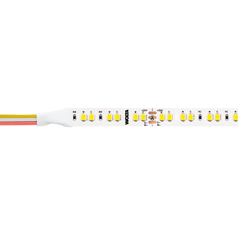 Светодиодная лента WOLTA WLS2835-14W/CCT/24H140-01 SMD2835 14Вт CCT 3000K-6500К 24В IP20 140 led/m