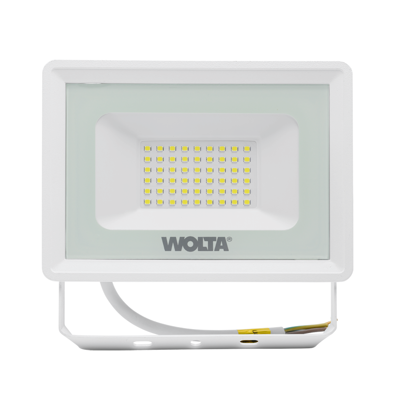 Светодиодный прожектор WOLTA WFL-50W/06W 50Вт 5700К IP65 Белый