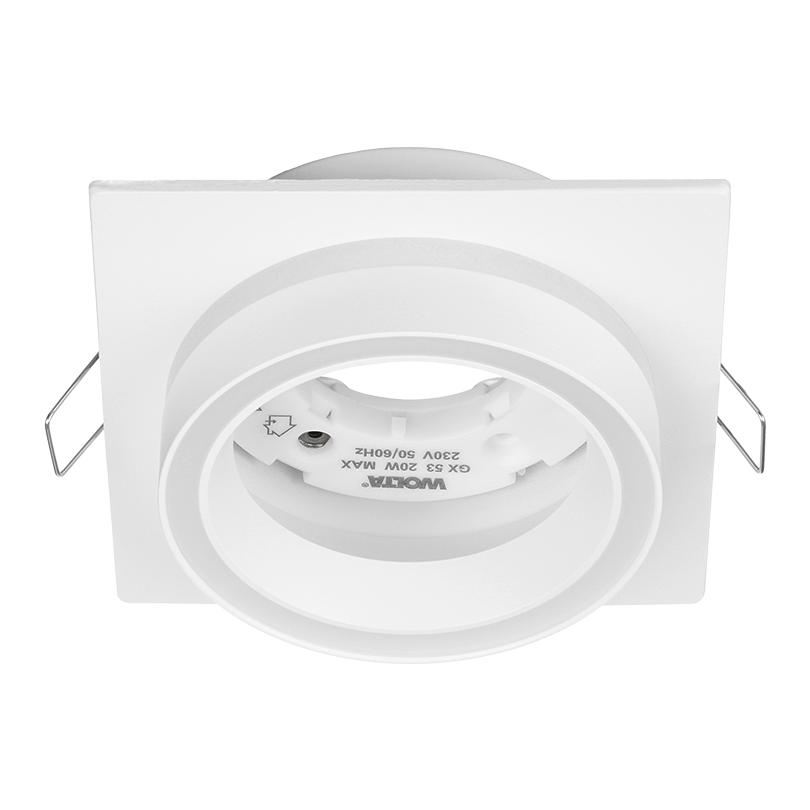 Светильник WOLTA WDL-GX53/06W-S под лампу GX53 Белый LUCE