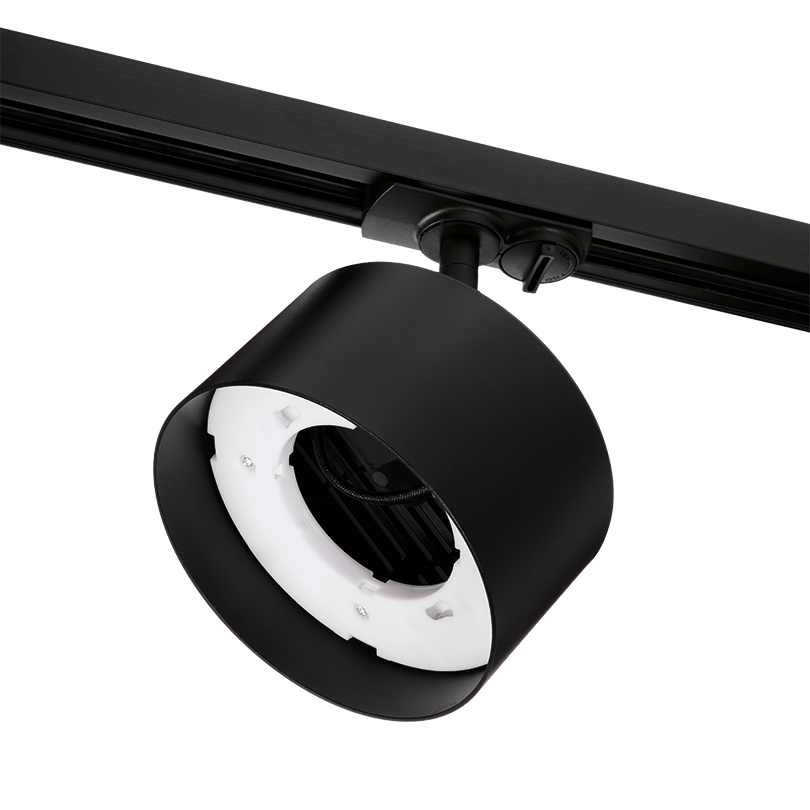 Трековый светильник WOLTA WTL-18/GX70-BL BASIC под лампу GX70 Черный BASIC