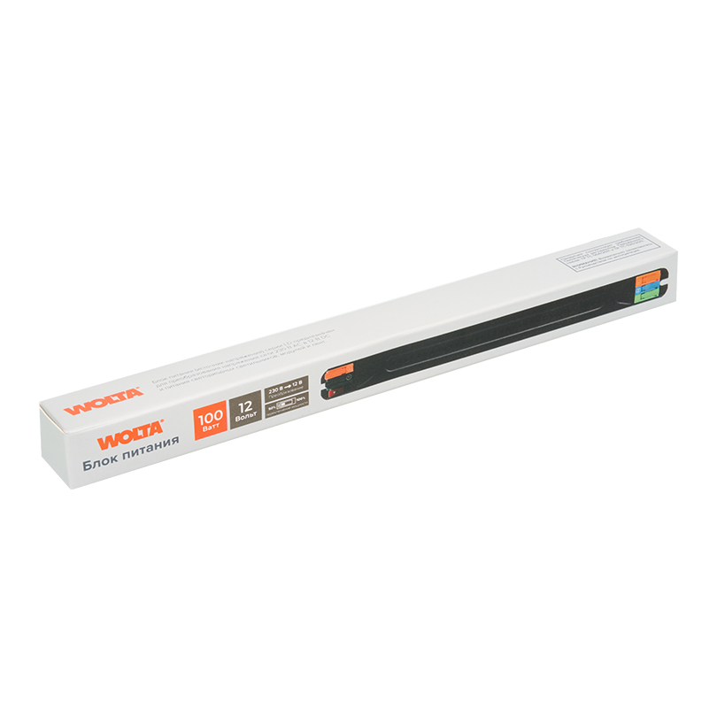 Блок питания WOLTA LD-100W/03-12V 100Вт 12В IP20 с переключением мощности 50-100%