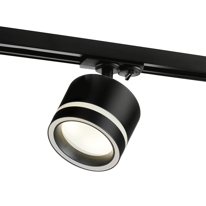 Трековый светильник WOLTA WTL-GX53/06B под лампу GX53 Черный LUCE