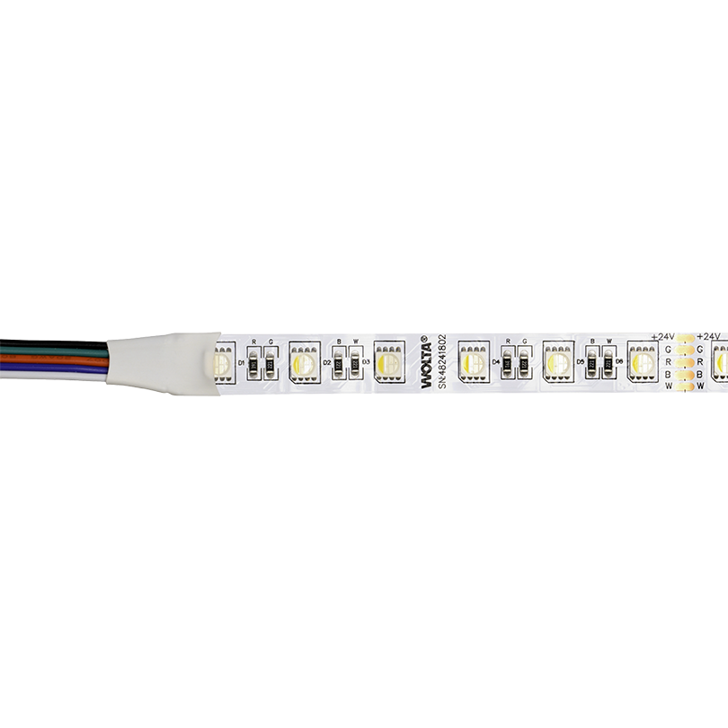 Светодиодная лента WOLTA WLS5050-14,4W/RGBW6500/24H60-01 SMD5050 14,4Вт RGB-W 6500K 24В IP20 60 led/m