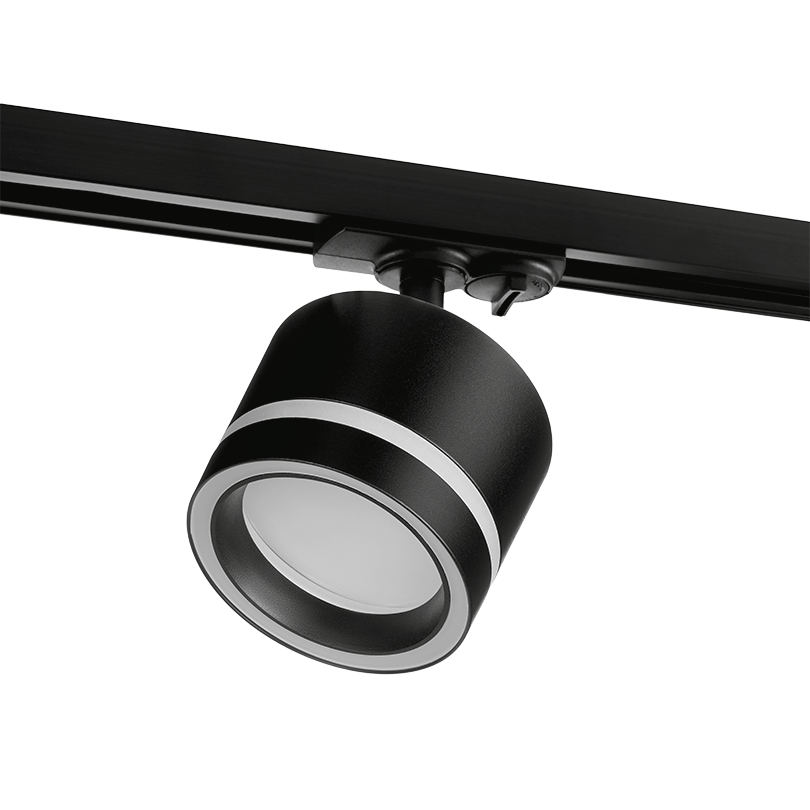 Трековый светильник WOLTA WTL-GX53/06B под лампу GX53 Черный LUCE