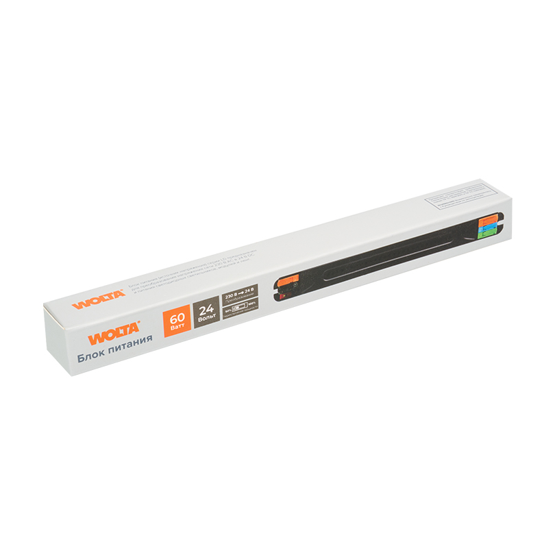 Блок питания WOLTA LD-60W/03-24V 60Вт 24В IP20 с переключением мощности 50-100%