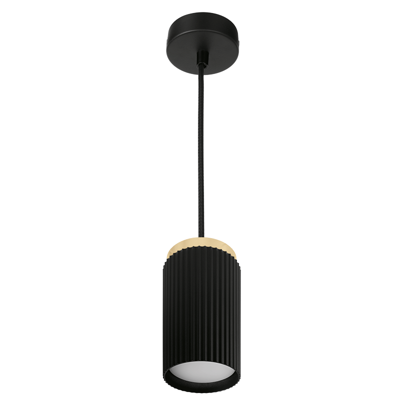 Светильник WOLTA WSL-GX53/P19BG-2 под лампу GX53 Черный / Золотой MUSE