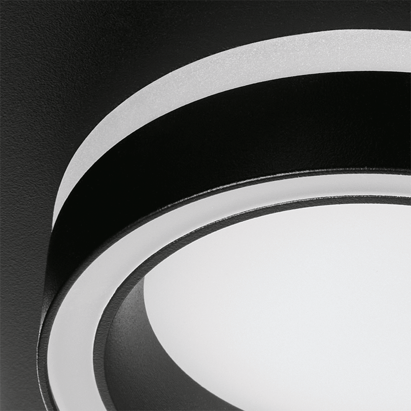 Светильник WOLTA WDL-GX53/06BL-S под лампу GX53 Черный LUCE