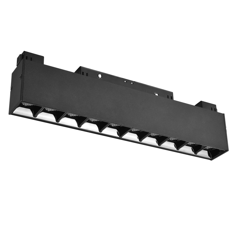 Трековый светодиодный светильник WOLTA WMLY-20W/06B 20Вт 3000К 48В IP40 Магнитный чёрный