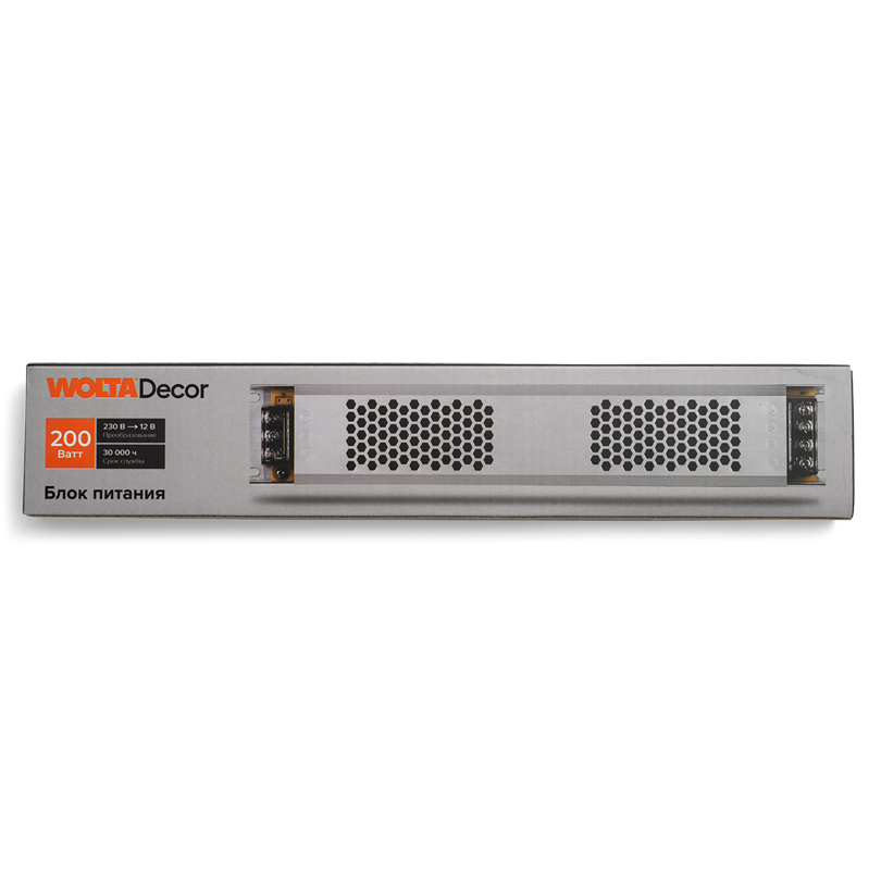 Блок питания WOLTA WLD-200W/01-12V 200Вт 12В IP20