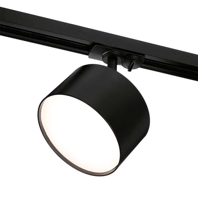 Трековый светильник WOLTA WTL-18/GX70-BL BASIC под лампу GX70 Черный BASIC