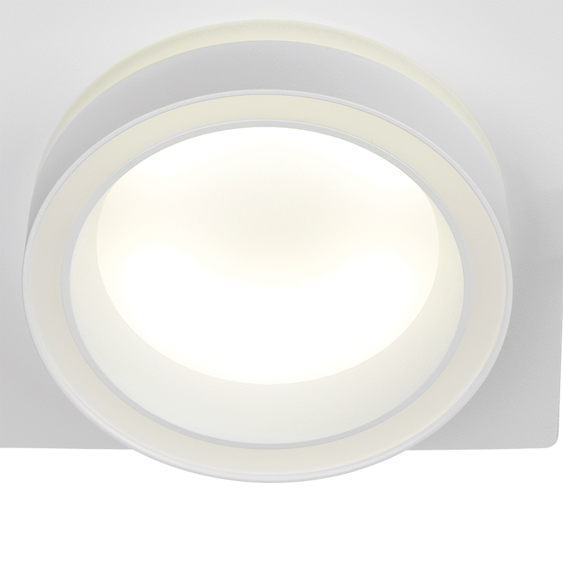 Светильник WOLTA WDL-GX53/06W-S под лампу GX53 Белый LUCE