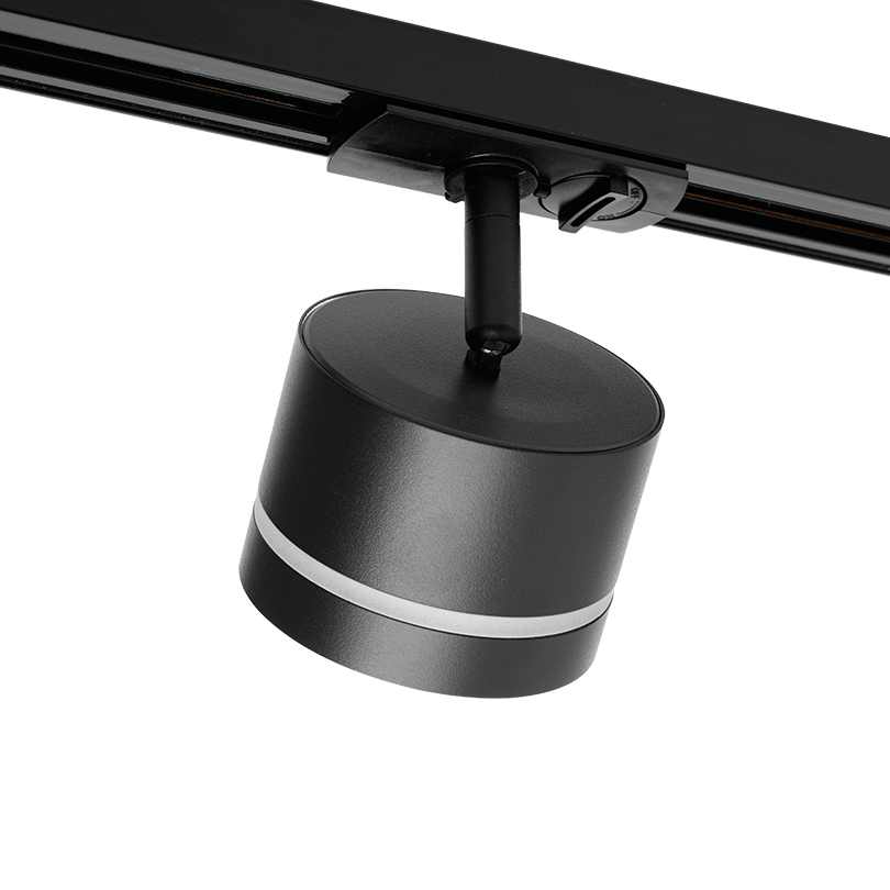 Трековый светильник WOLTA WTL-GX53/06B под лампу GX53 Черный LUCE