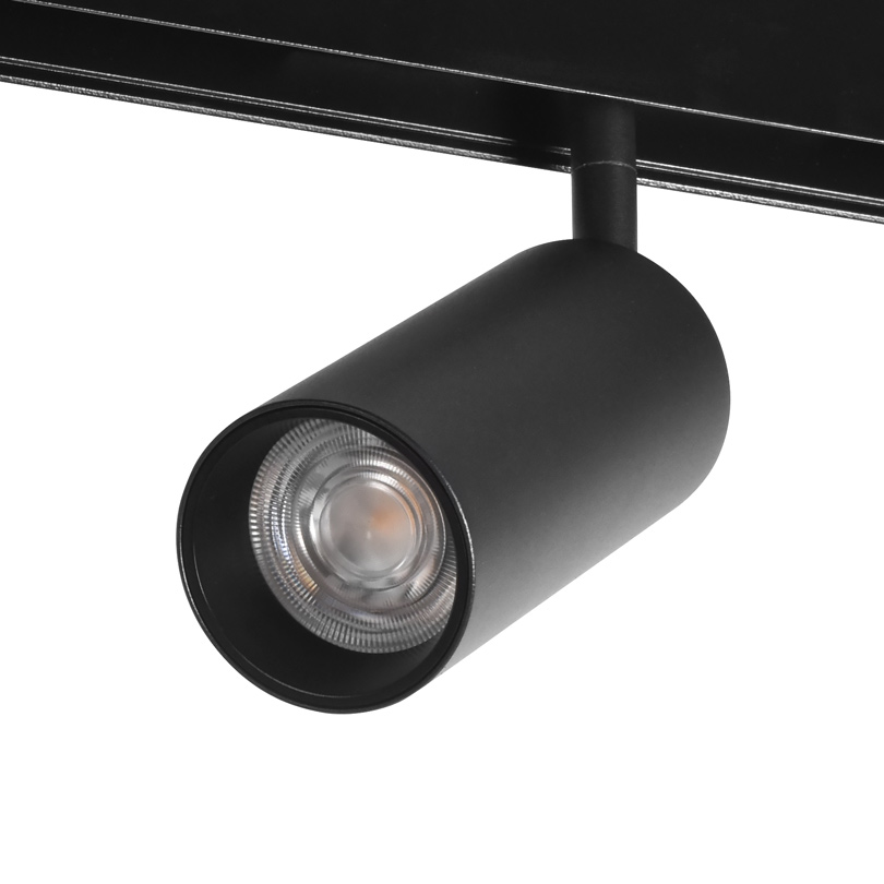 Трековый светодиодный светильник WOLTA WMLS-12W/02B 12Вт 4000К 48В IP40 Магнитный чёрный
