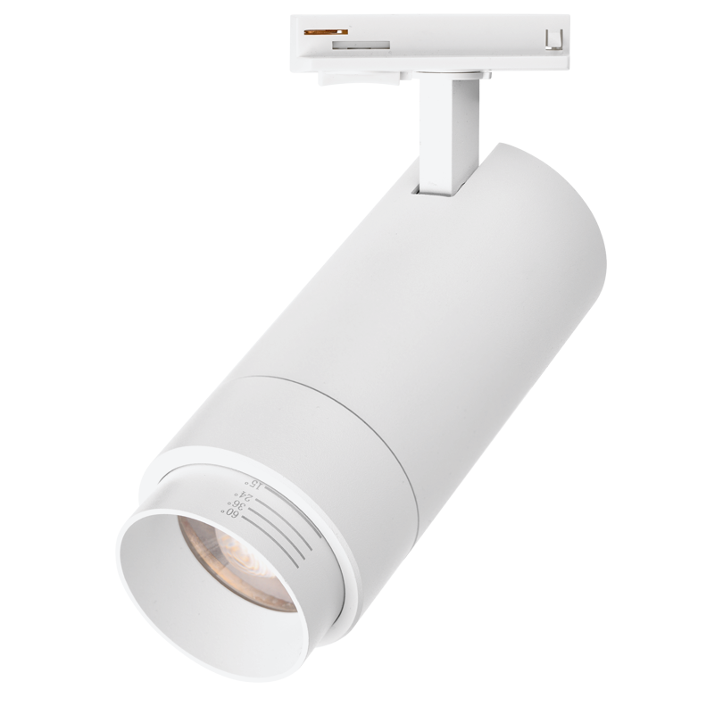 Трековый светодиодный светильник WOLTA WTL-25W/02W 25Вт 4000К IP20 Белый
