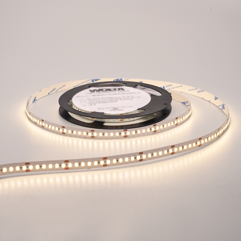Светодиодная лента WOLTA WLS2835-18W/3000/24H180-01 SMD2835 18Вт 3000K 24В IP20 180 led/m