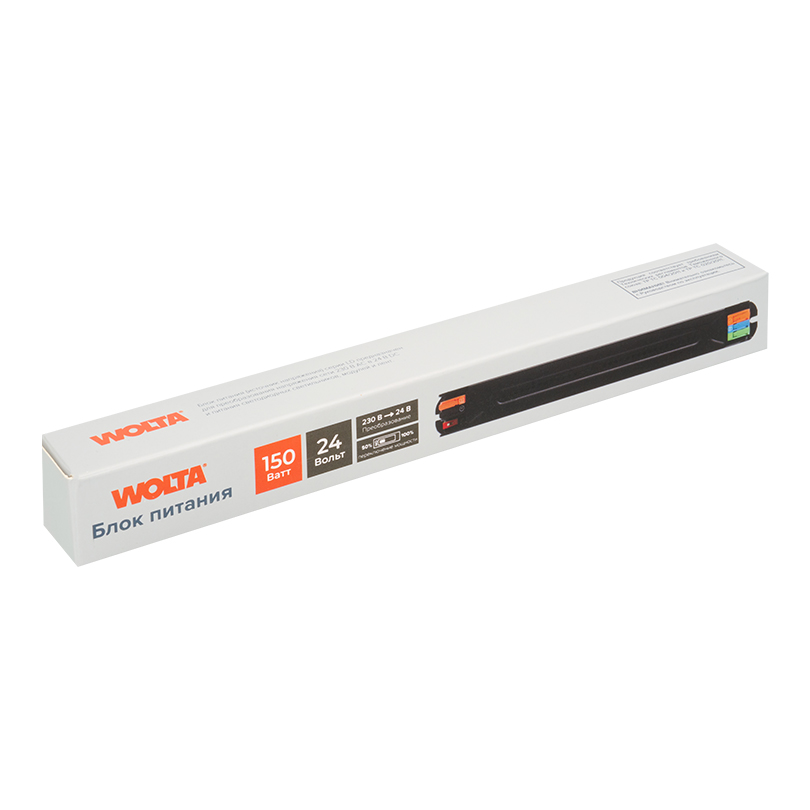 Блок питания WOLTA LD-150W/03-24V 150Вт 24В IP20 с переключением мощности 50-100%